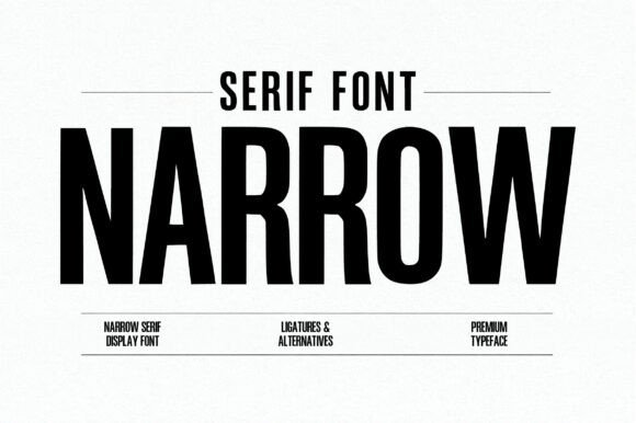 Narrow Font - Featured Image