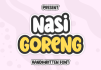 Nasi Goreng Font - Featured Image