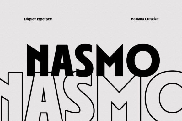 Nasmo Font - Featured Image