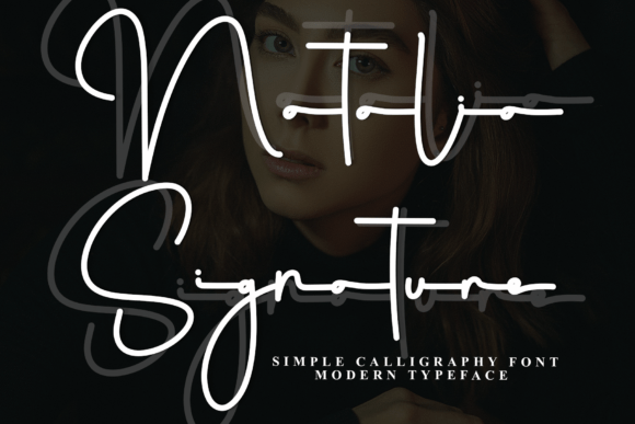 Natalia Signature Font - Featured Image