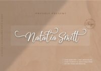 Natalia Smitt Font - Featured Image