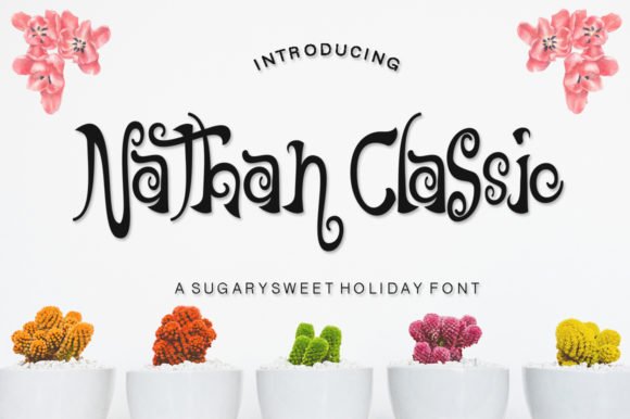Nathan Classic Font - Featured Image