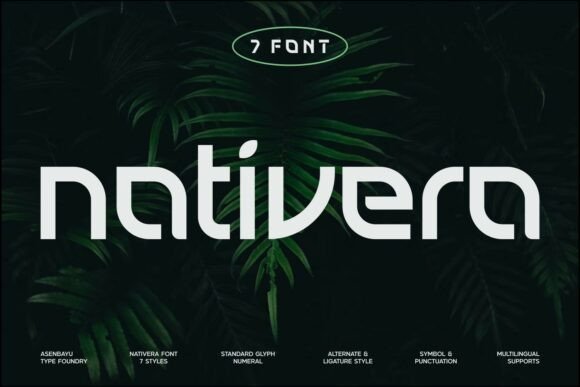 Nativera Font - Featured Image