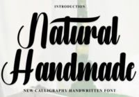 Natural Handmade Font - Featured Image