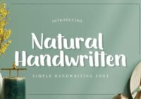 Natural Handwritten Font - Featured Image