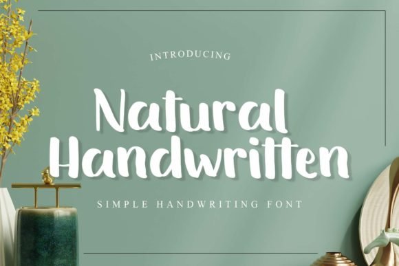 Natural Handwritten Font - Featured Image