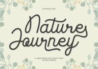 Nature Journey Font - Featured Image