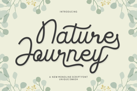 Nature Journey Font - Featured Image