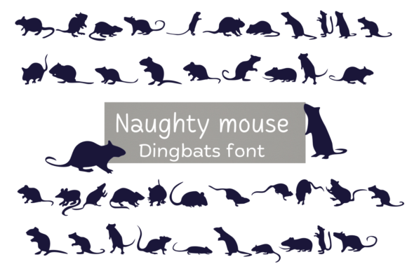Naughty Mouse Font - Featured Image