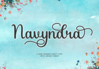 Navyndra Font - Featured Image