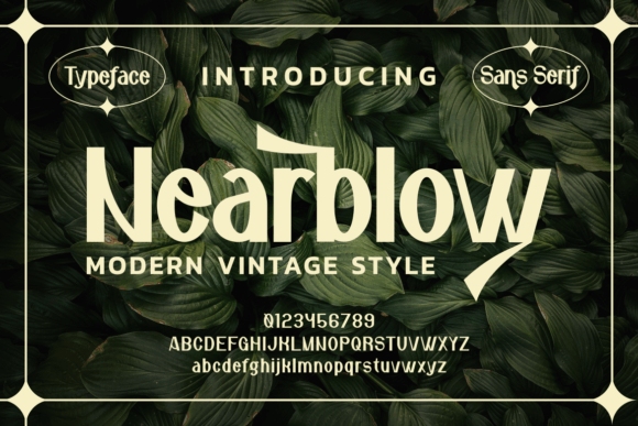 Nearblow Font - Featured Image