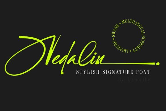 Nedalin Font - Featured Image