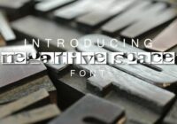 Negative Space Font - Featured Image