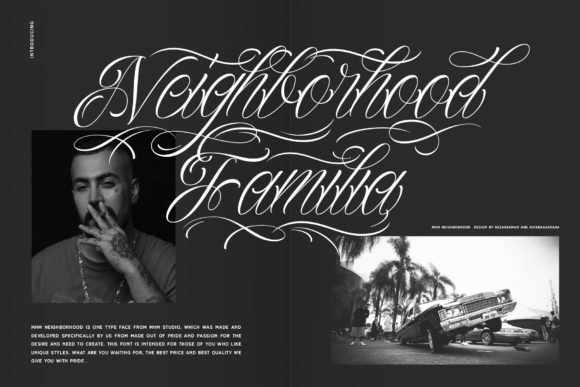 Neighborhood Font - Featured Image