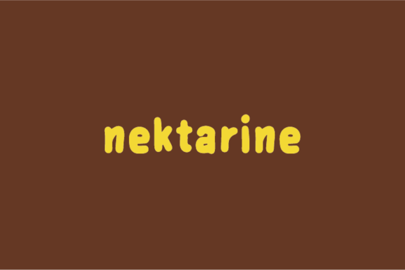 Nektarine Font - Featured Image
