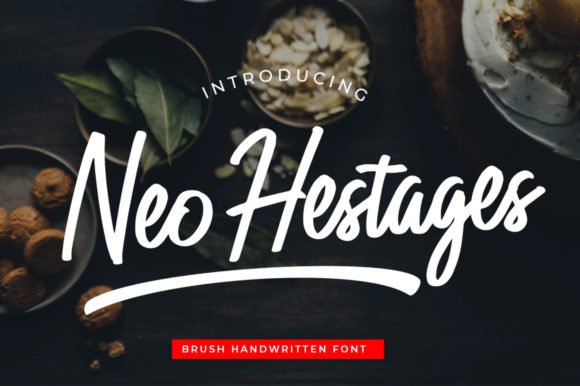 Neo Hestages Font - Featured Image