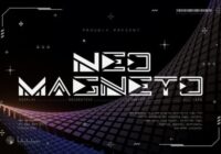 Neo Magneto Font - Featured Image