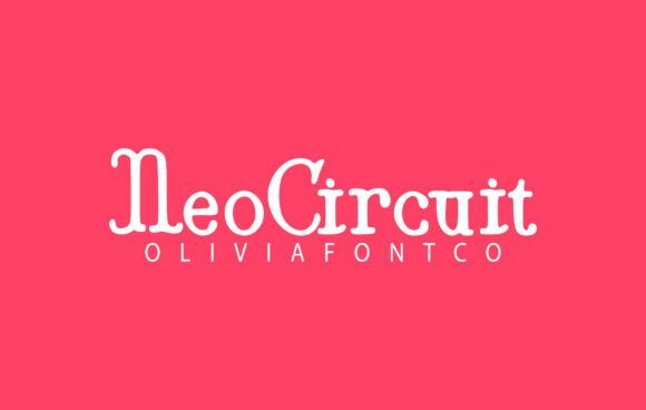Neocircuit Font - Featured Image