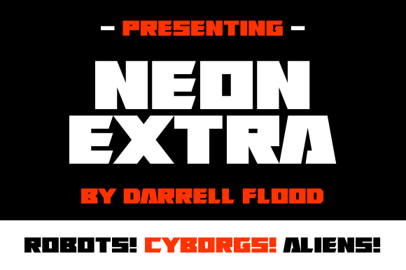 Neon Extra Font - Featured Image