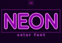 Neon Font - Featured Image