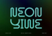 Neon Yiwe Font - Featured Image