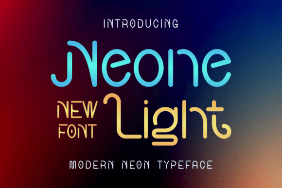 Neone Light Font - Featured Image