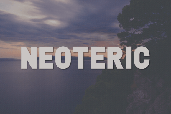 Neoteric Font - Featured Image