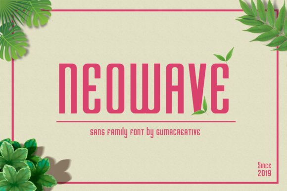 Neowave Font - Featured Image