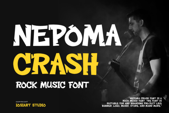 Nepoma Crash Font - Featured Image