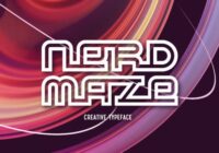 Nerd Maze Font - Featured Image