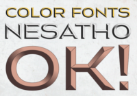 Nesatho-OK Font - Featured Image