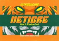 Netigre Font - Featured Image