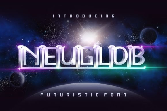 Neuglob Font - Featured Image