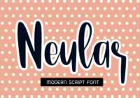 Neular Font - Featured Image