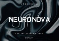 Neuronova Font - Featured Image