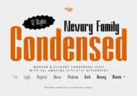Nevary Font - Featured Image