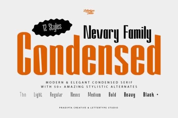 Nevary Font - Featured Image