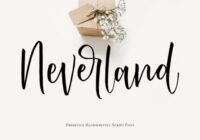 Neverland Font - Featured Image