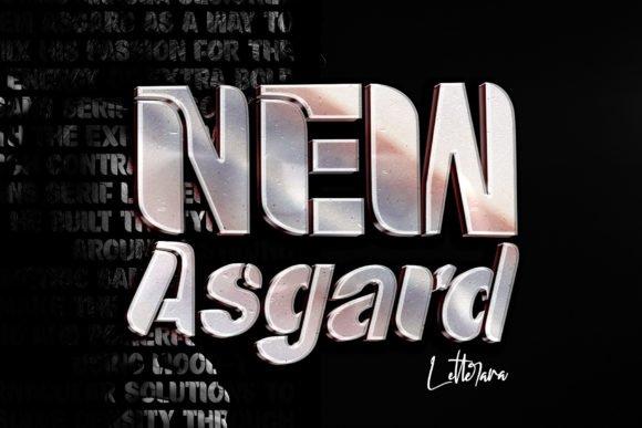New Asgard Font - Featured Image