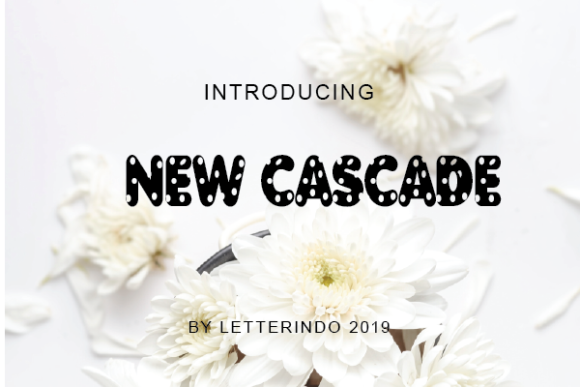 New Cascade Font - Featured Image