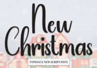 New Christmas Font - Featured Image