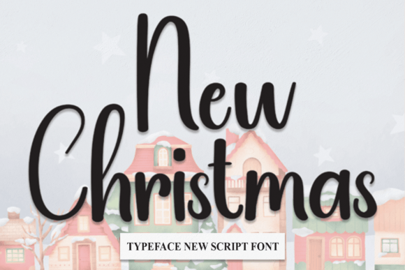 New Christmas Font - Featured Image