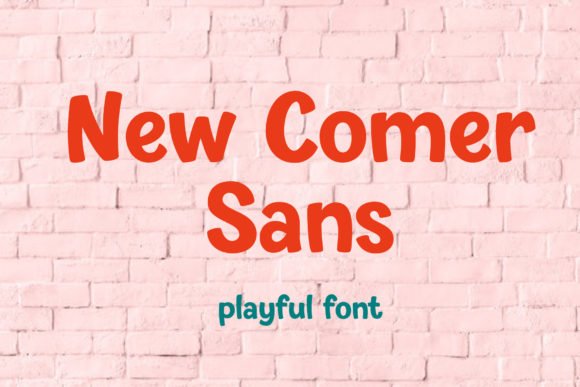 New Comer Sans Font - Featured Image