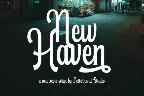 New Haven Font - Featured Image