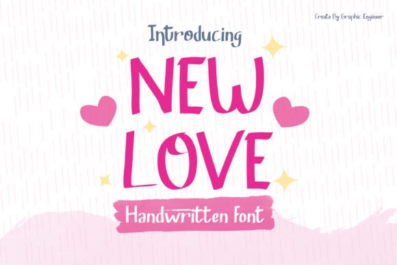 New Love Font - Featured Image