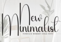New Minimalist Font - Featured Image