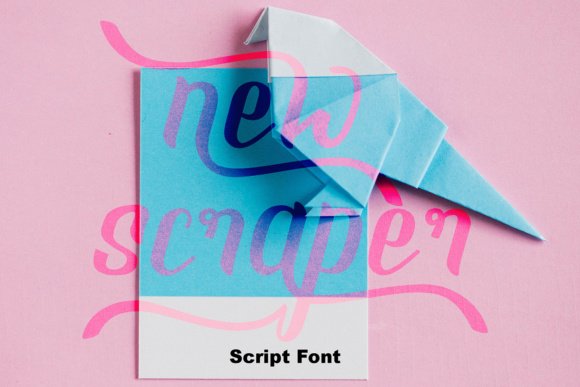 New Scraper Font - Featured Image
