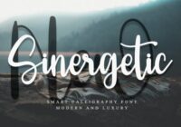 New Sinergetic Font - Featured Image