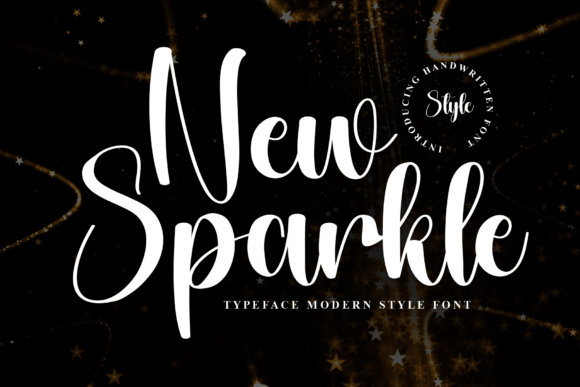 New Sparkle Font - Featured Image