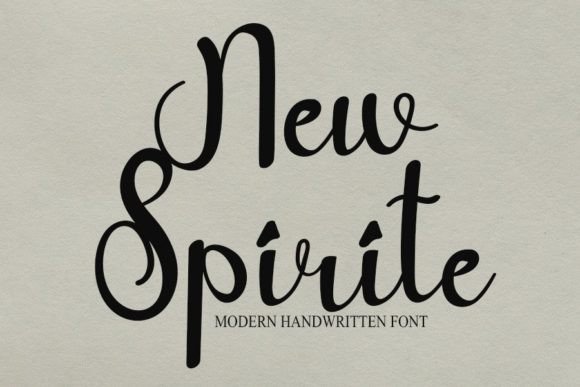 New Spirite Font - Featured Image